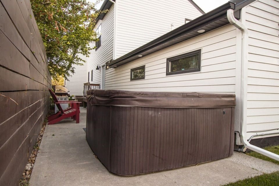 Outdoor Hot Tub Designed for Relaxation and Year Round Enjoyment