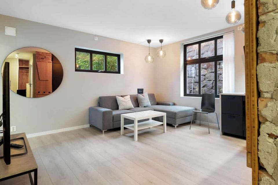 Tasteful seating area