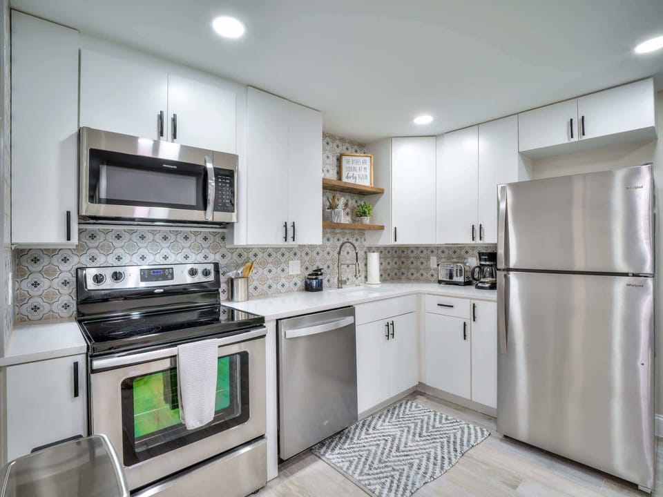 Modern updated kitchen with all the conveniences