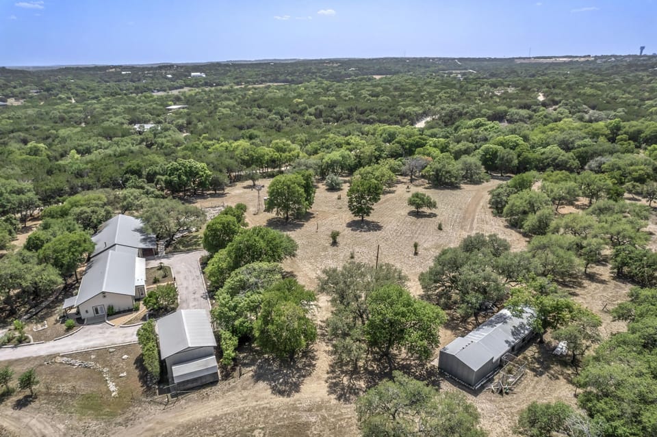 The property's birds-eye view. Huge private compound all to yourselves.