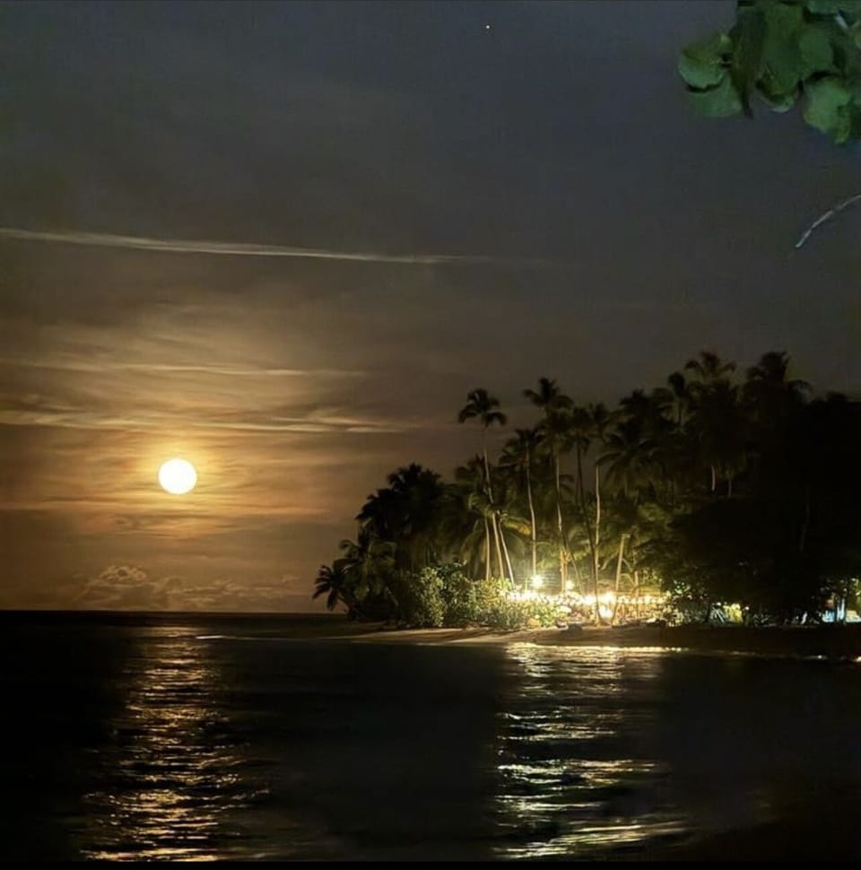 Night view minutes away from Villa