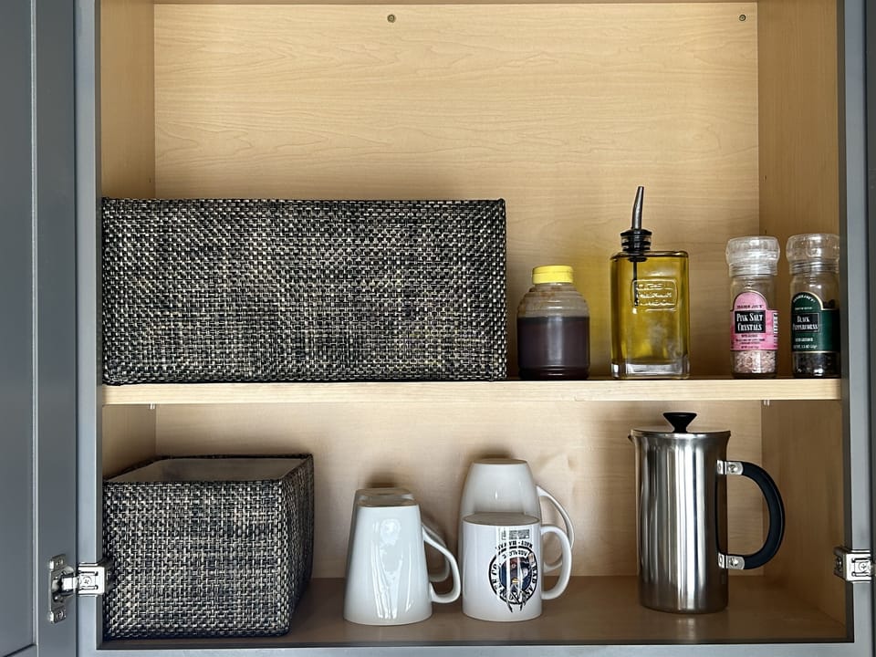 Coffee mugs | coffee press | Olive oil & honey