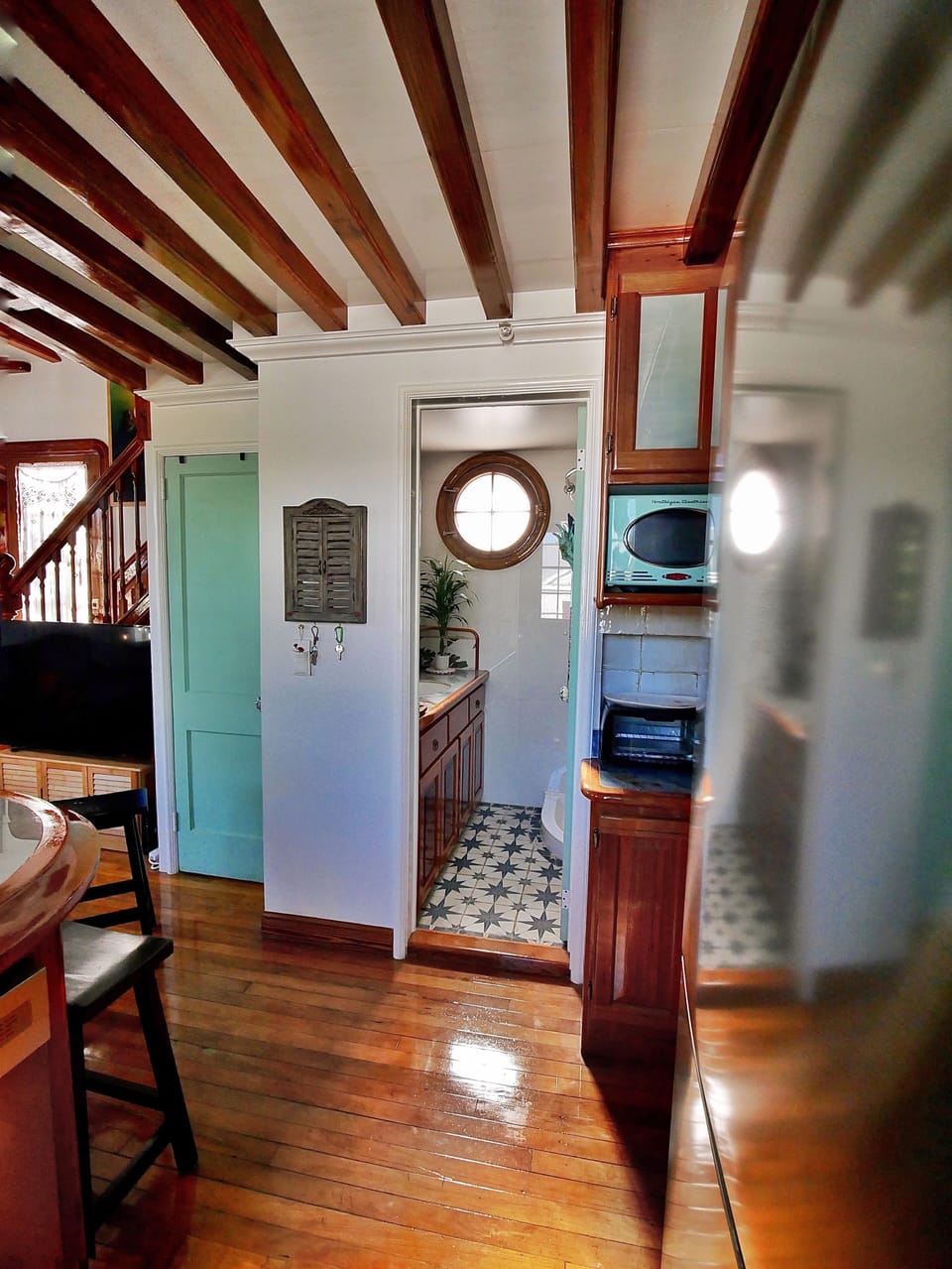 view from kitchen