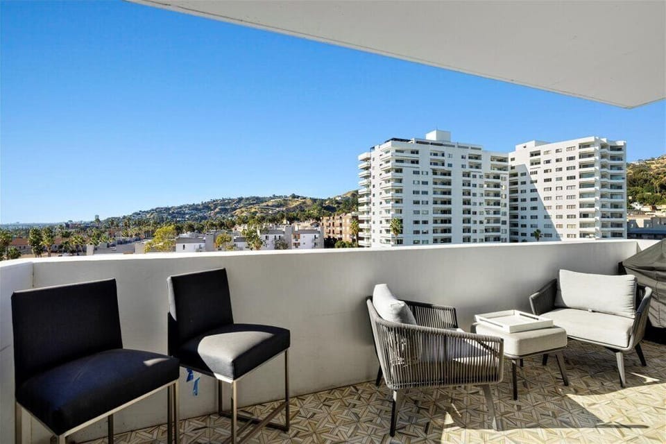 Deep Balcony with ample seating