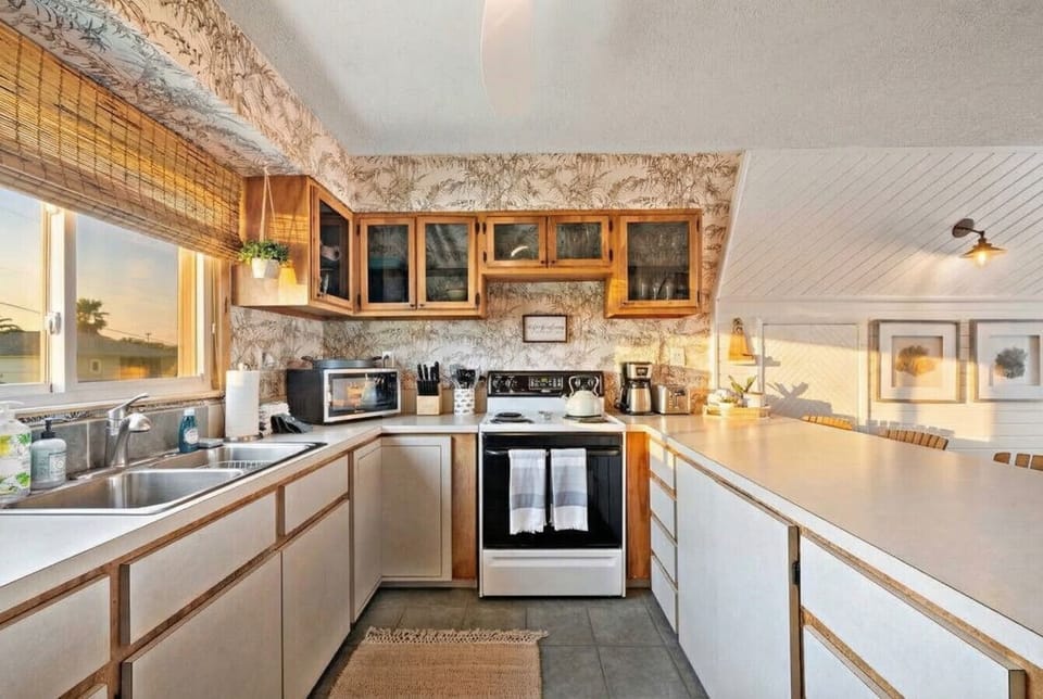 Another angle of the kitchen