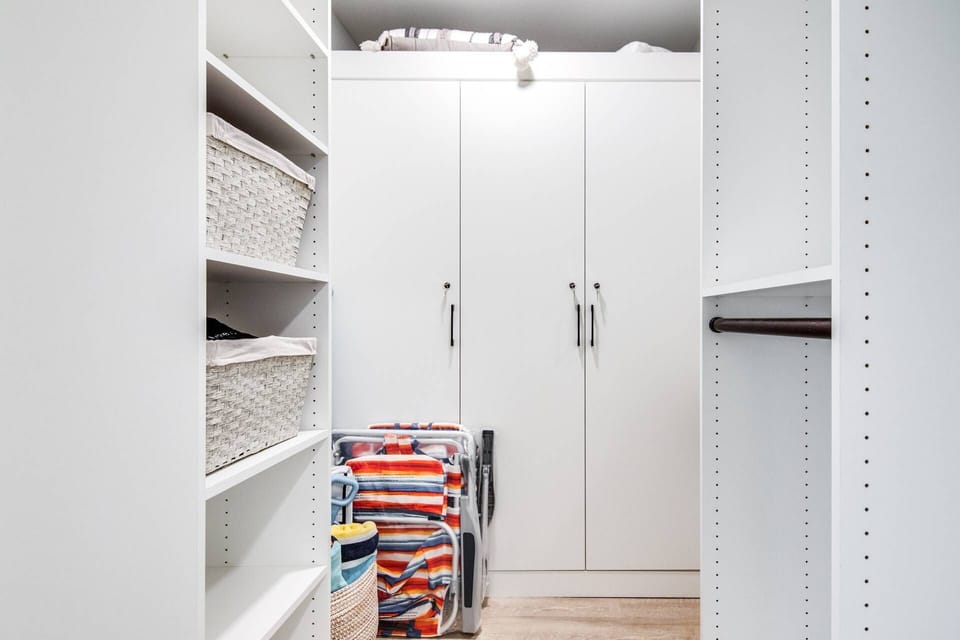 Master bedroom walk-in closet!