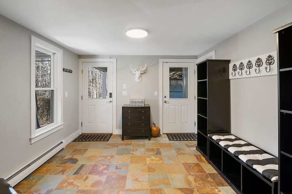 Lower level entrance