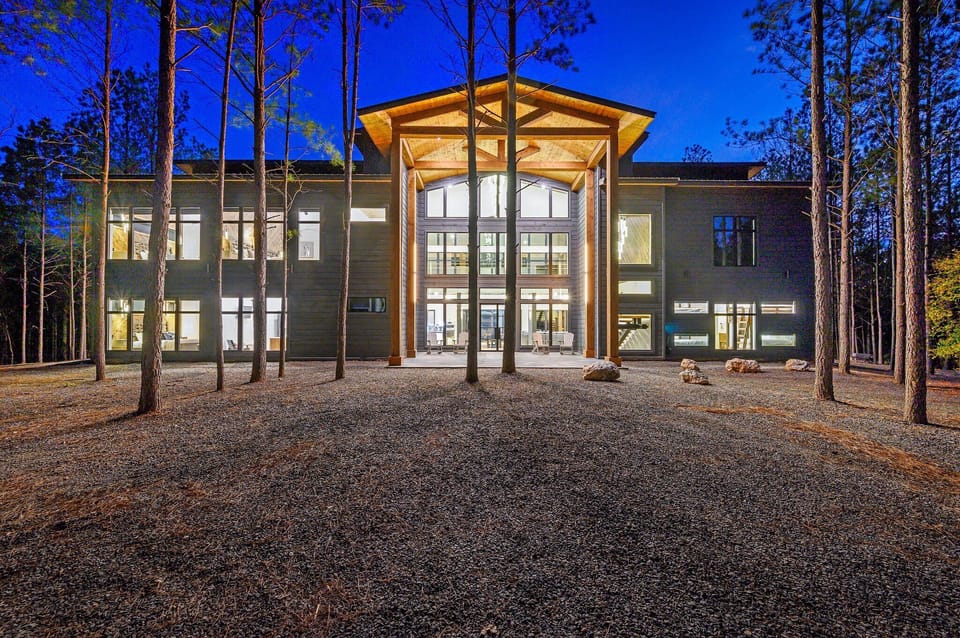 Twilight Front Entrance