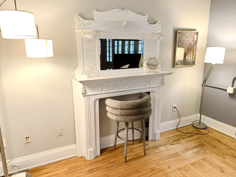 Siting area in master bedroom
