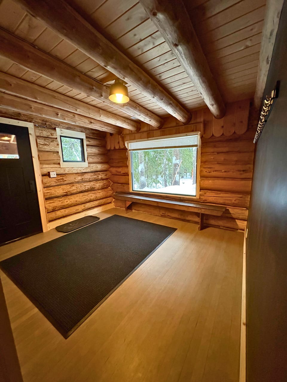 Mud room upon entry