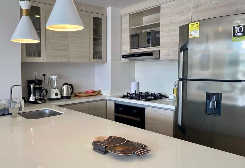 Equipped kitchen