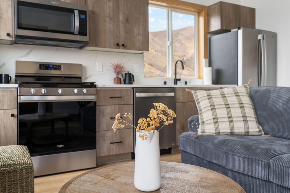 Open kitchen and Living area 