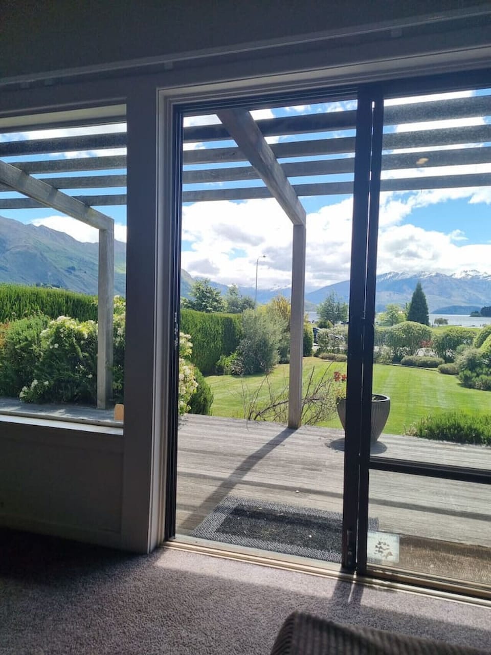 More stunning views from all the large windows in this home