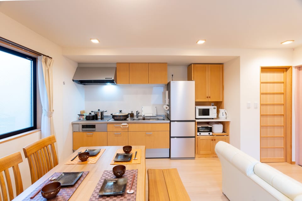 Kitchen and dining area on 2nd floor
