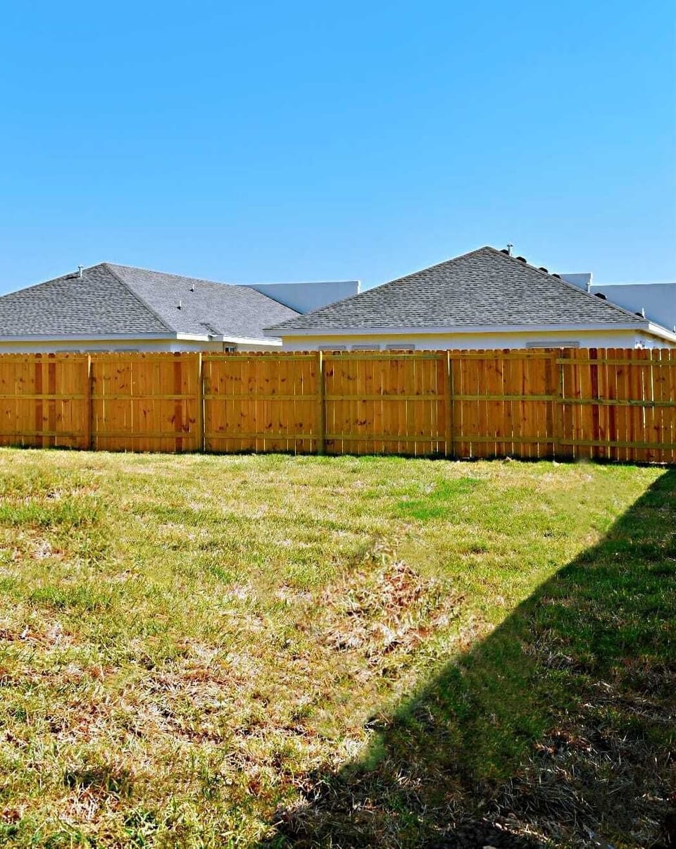 Private patio