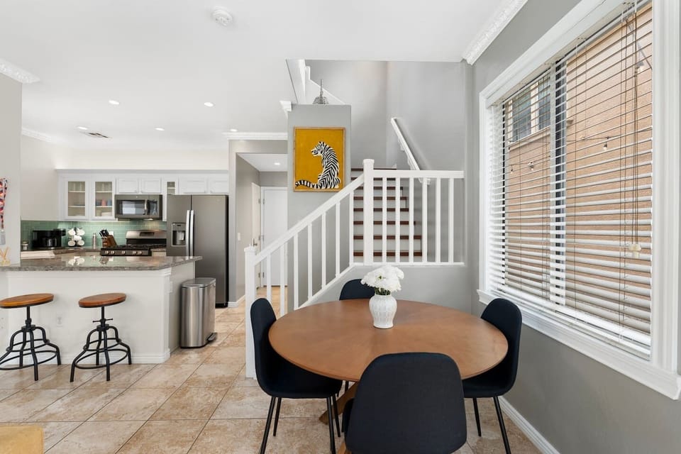 An open concept layout means everyone can be part of the action.