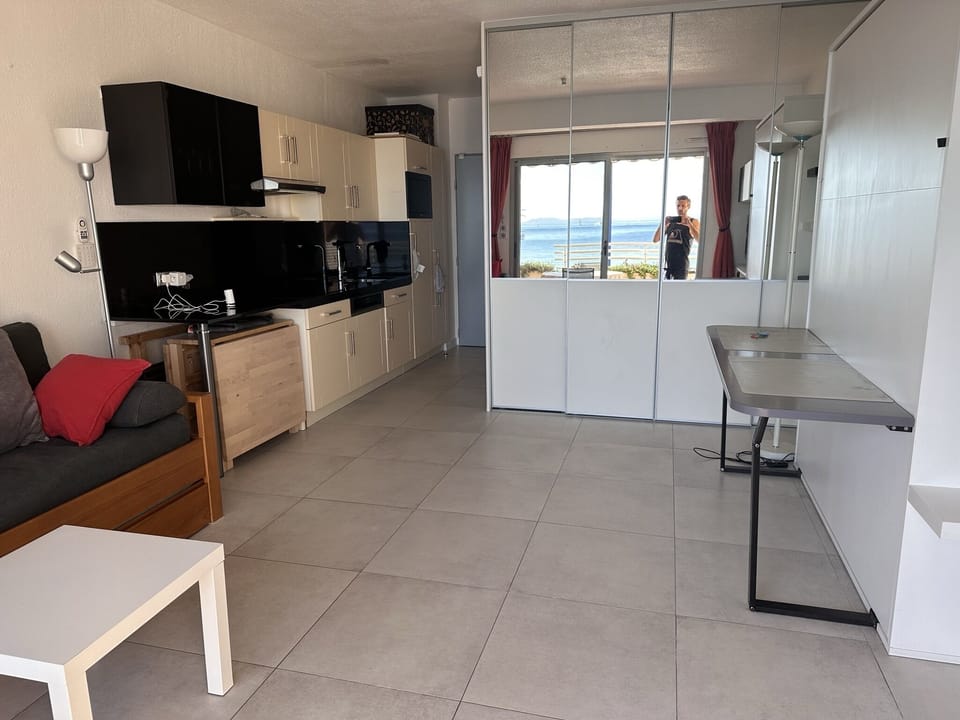 The studio form the terrace 