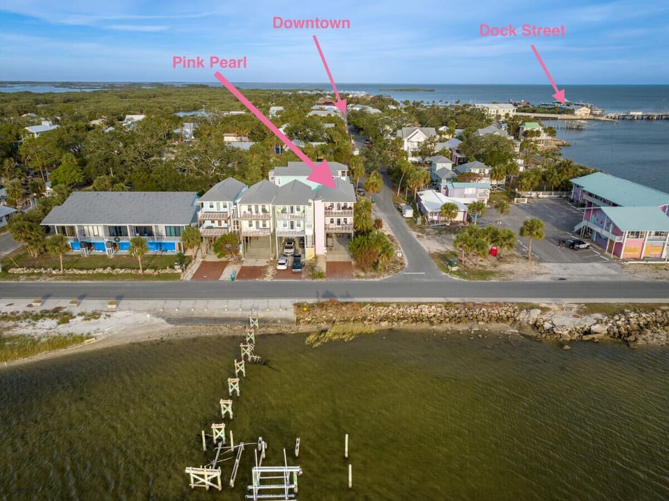 A quick walk to shops and restaurants