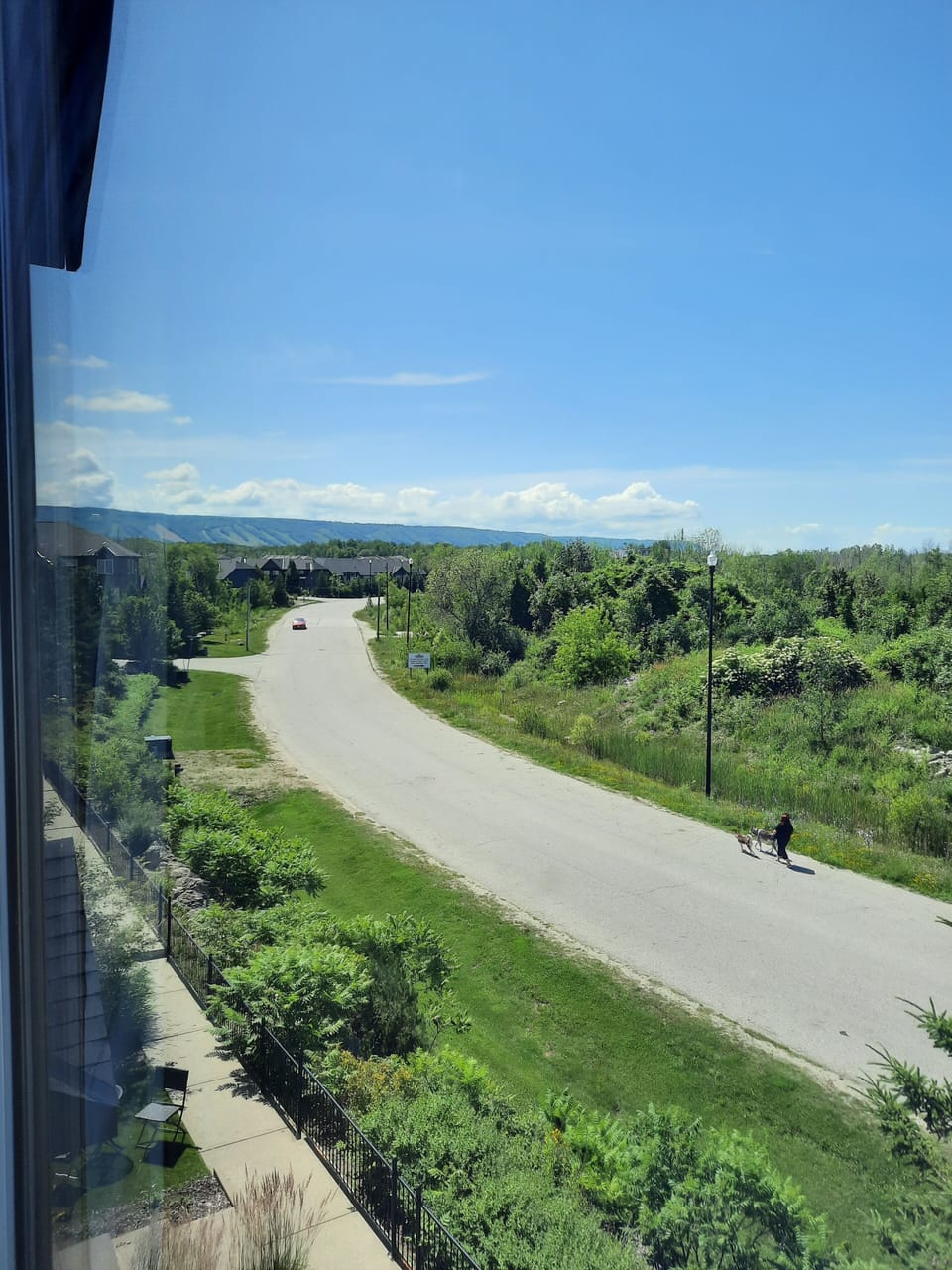 View (of Blue Mountain) from Primary Bedroom Window, 