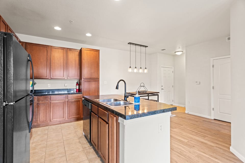 Tile kitchen.