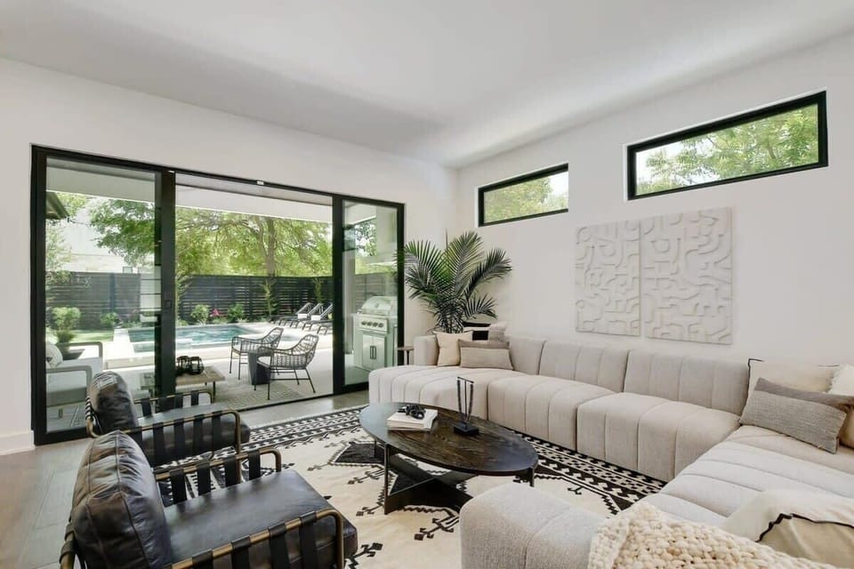 Living Room | Lower Level | Central Common Area