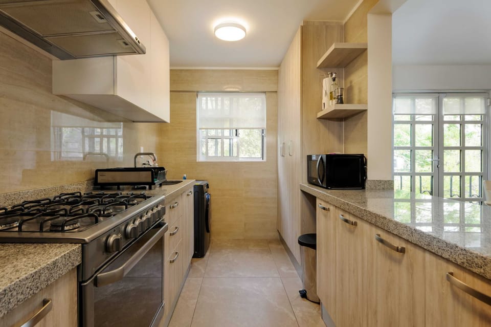 Equipped kitchen