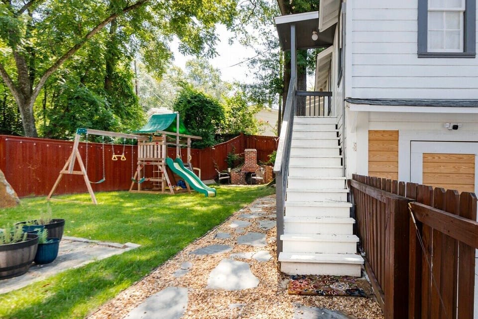 A playset for the kiddos