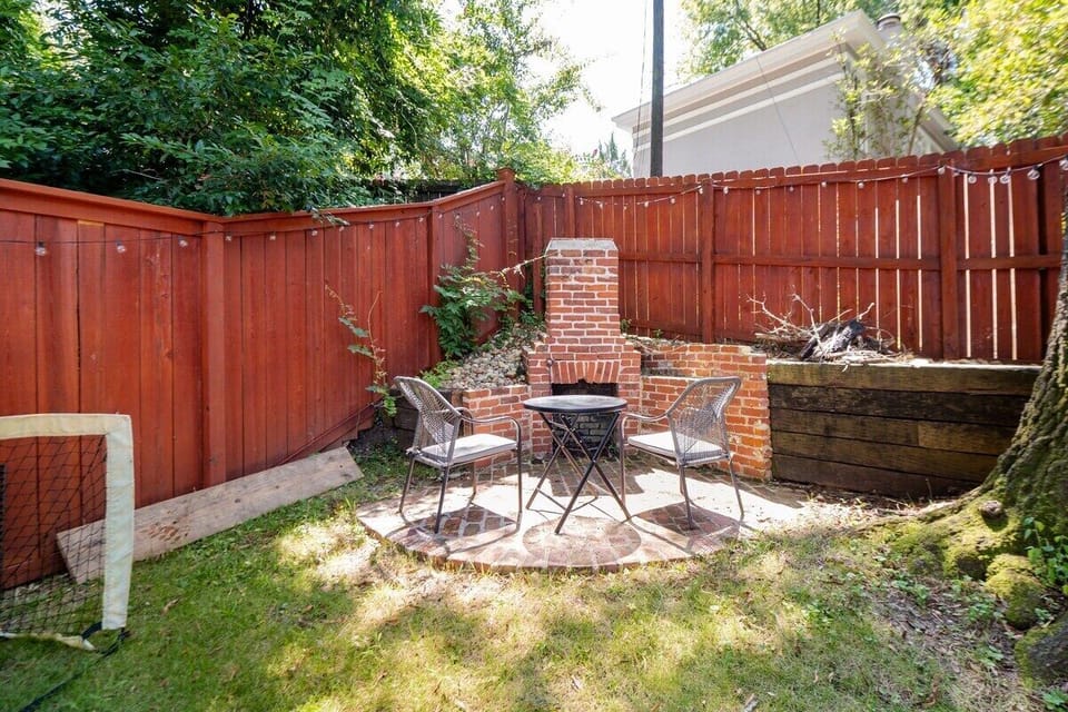 Get comfortable on this patio