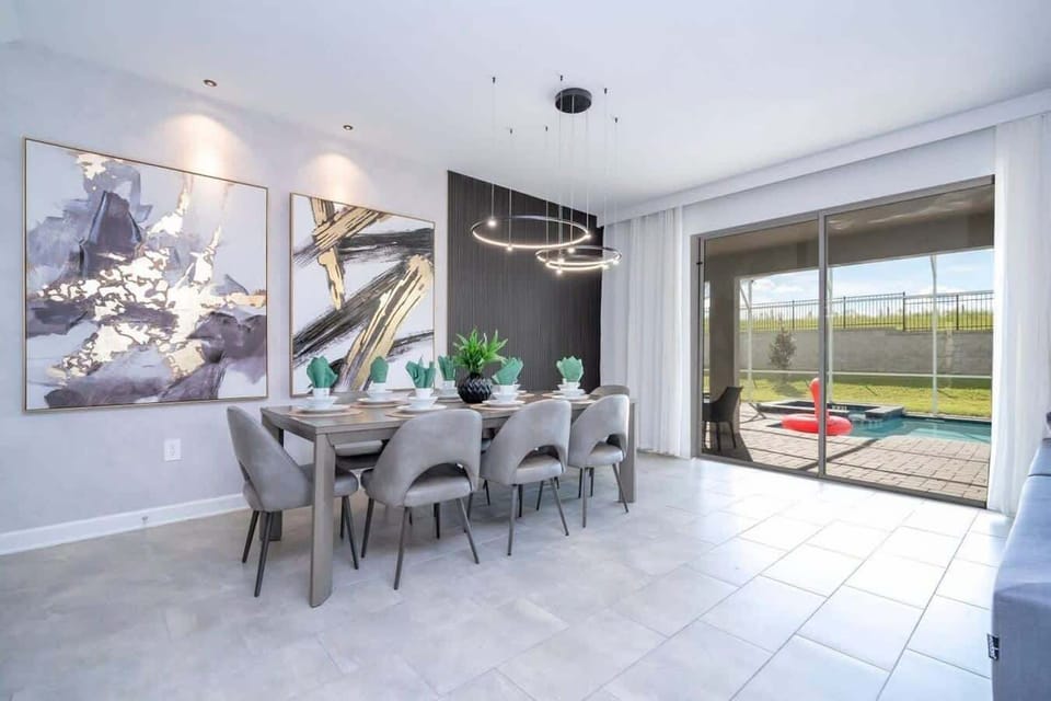 Dining Table w/ Eight Seats