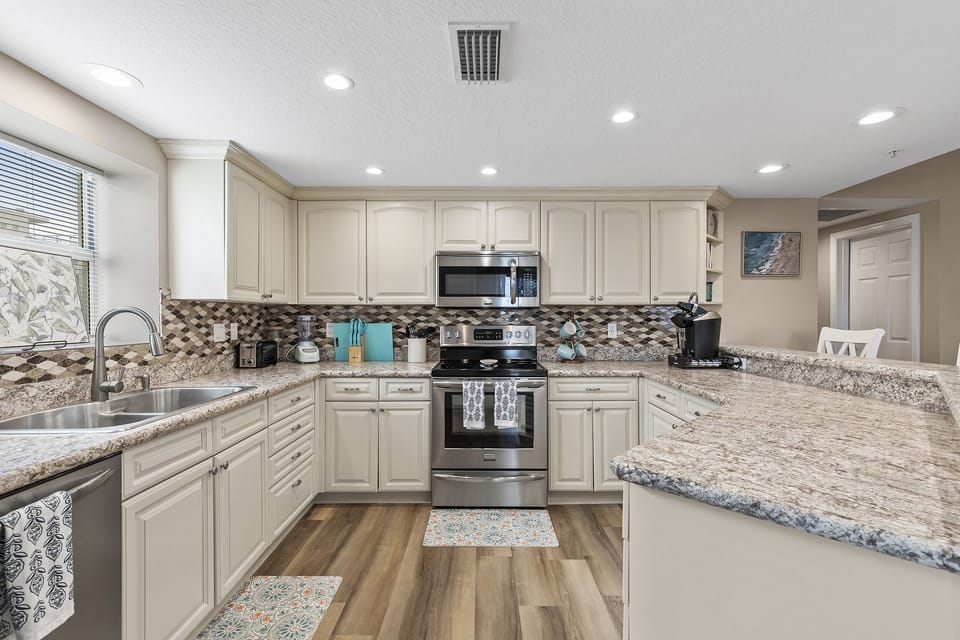 Kitchen with Stainless Steel Appliances