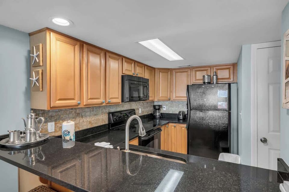Fully equipped kitchen
