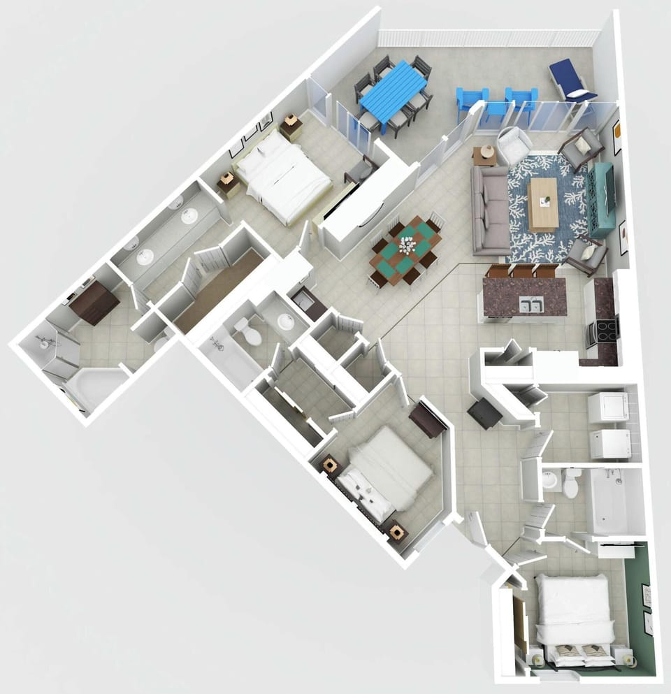 Floor plan unit 404