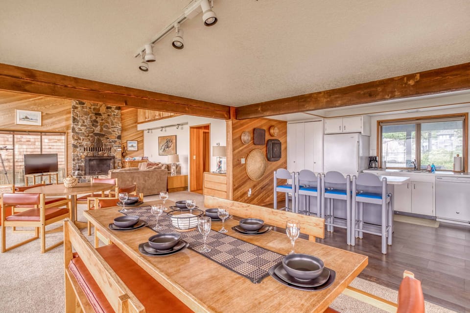 Dining Area with Kitchen View