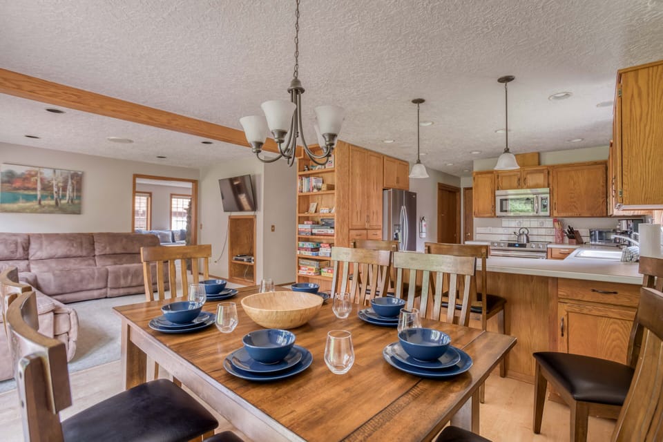Dining Area with Kitchen View