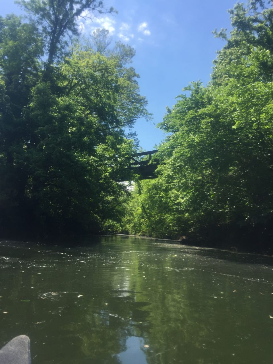 Barren creek- site of neighborhood boat launch