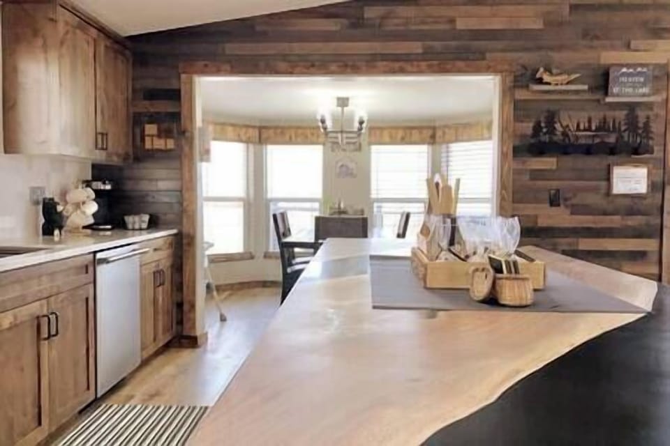 Kitchen Into Dining Room