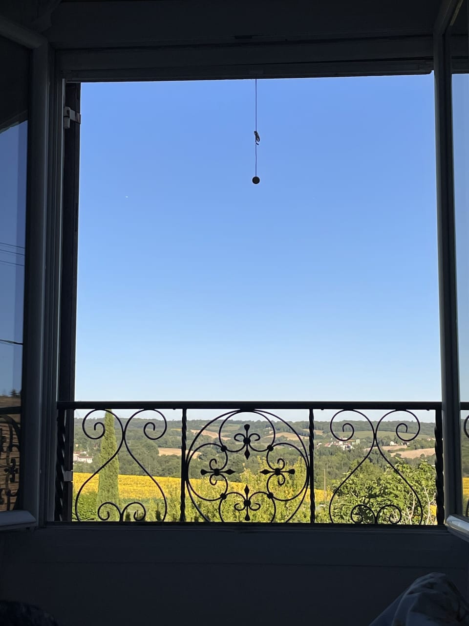 View from bed!