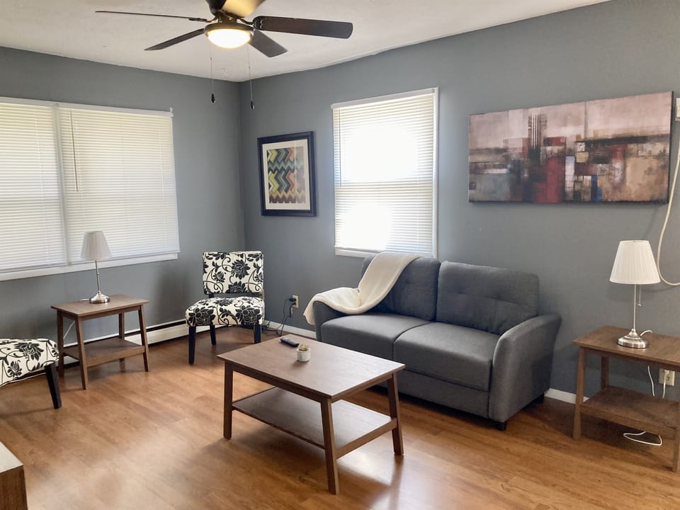 Living Room w/ 50" Smart TV