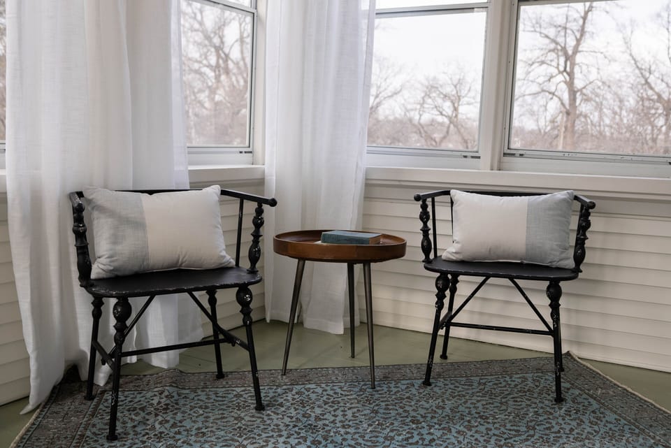 BEDROOM #6 (SEASONAL SLEEPING PORCH)