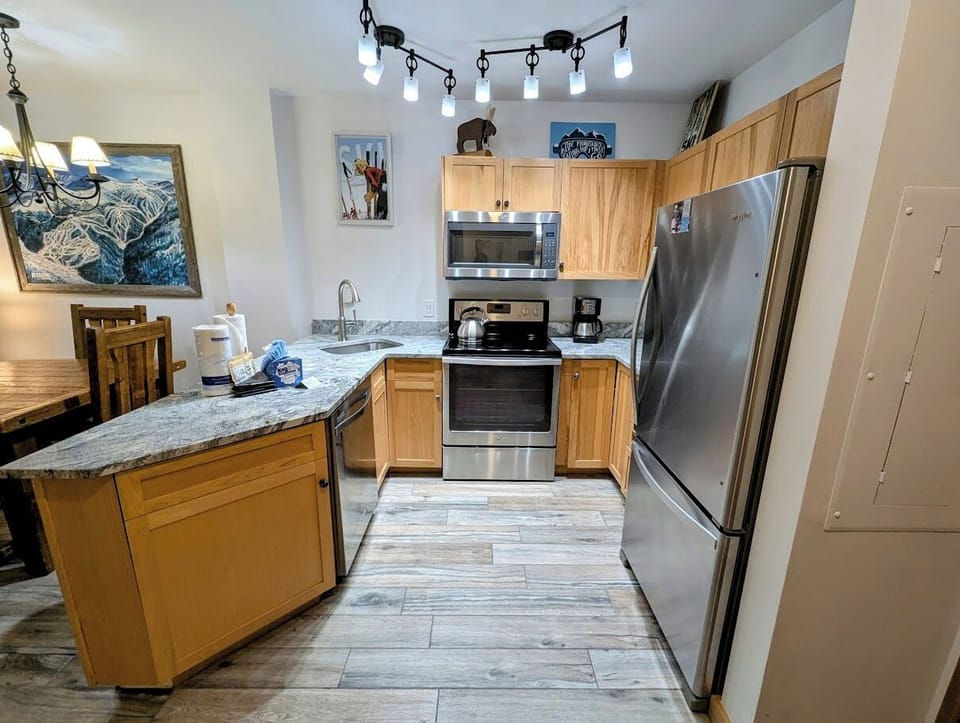 Fully equipped kitchen