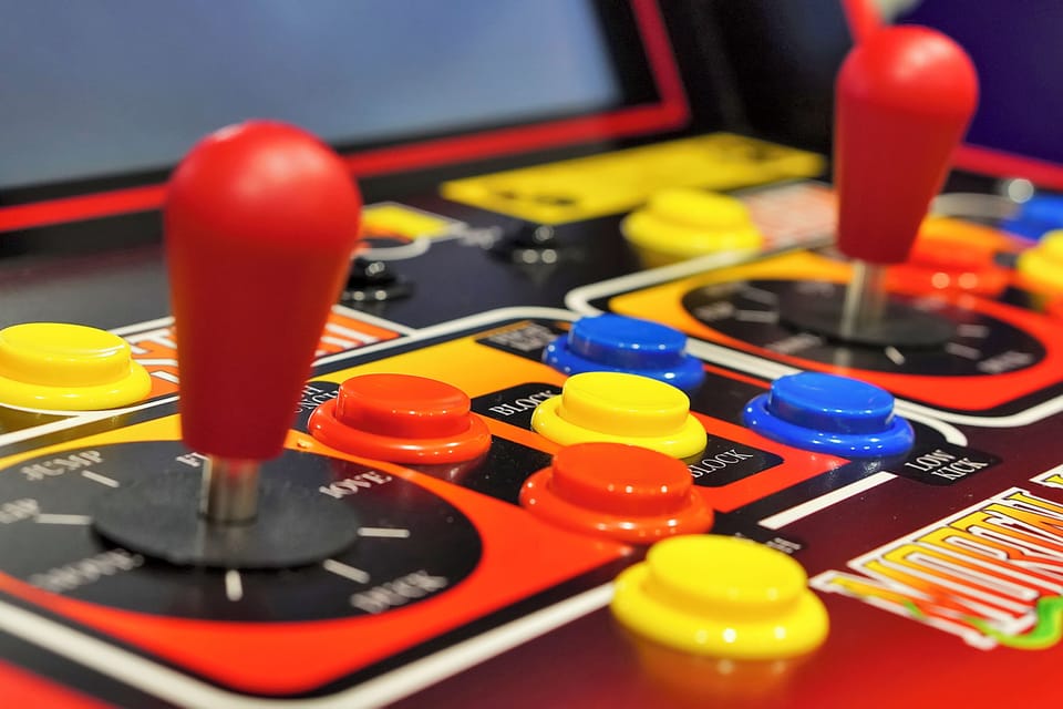 Game Room with XBox and Switch.