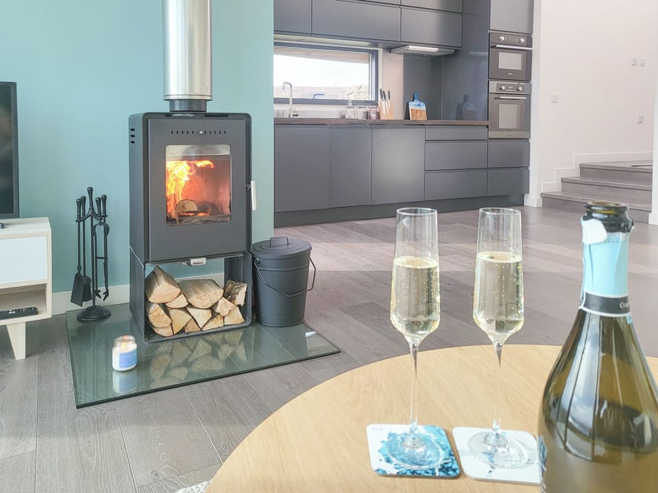 Wood burner | The Summer House, Achmore, Isle of Lewis