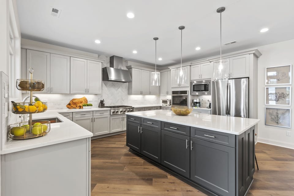 This kitchen is a chef's dream, especially when preparing holiday meals, or meals for large groups.