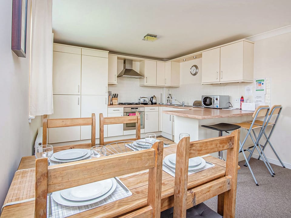 Open plan living space | Mont Blanc Apartment, Aviemore