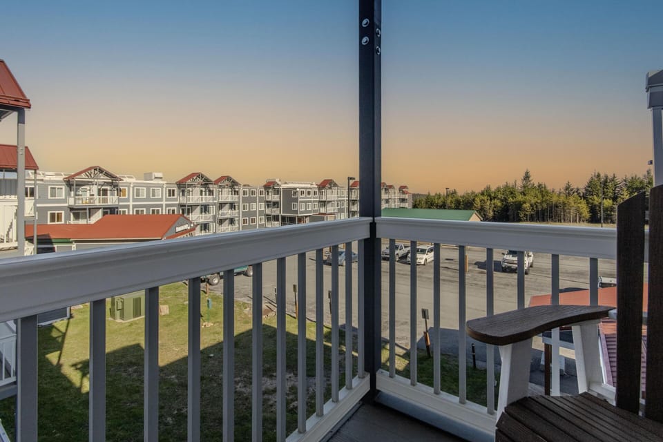 View from the new deck.