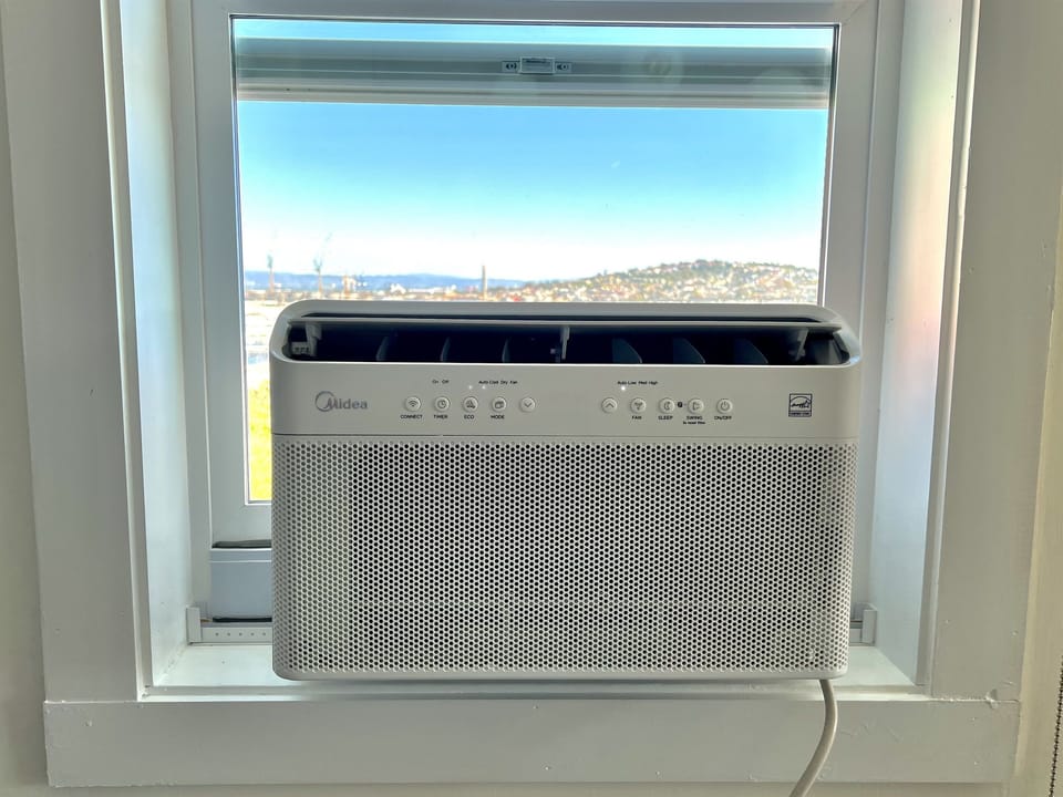 Air conditioning is only available in the dining room