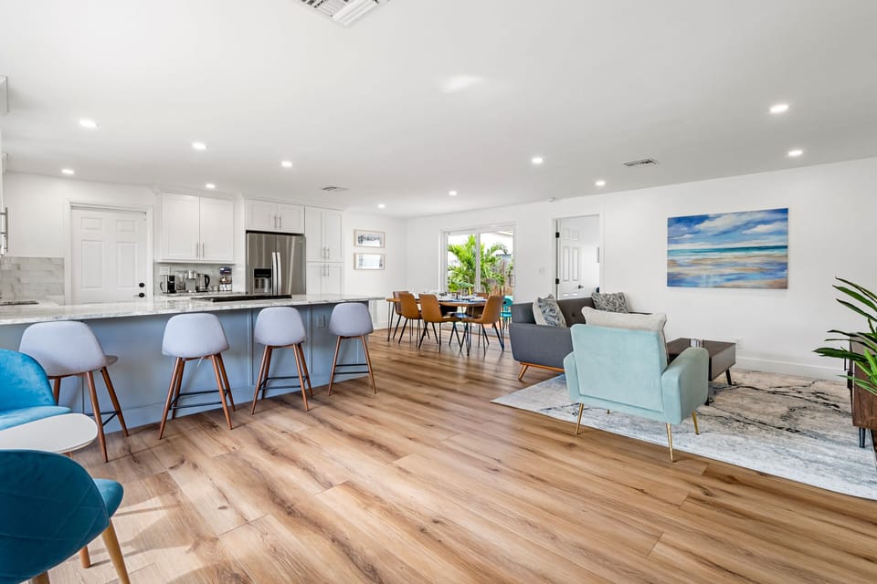 Open plan space