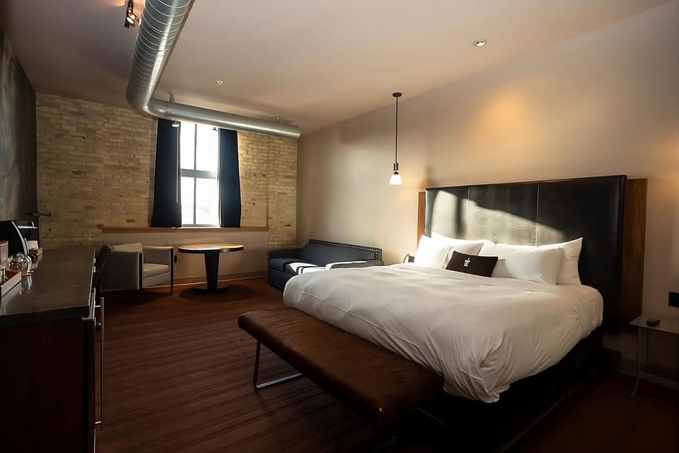 Bedroom. Interior and views may vary based on location and availability.