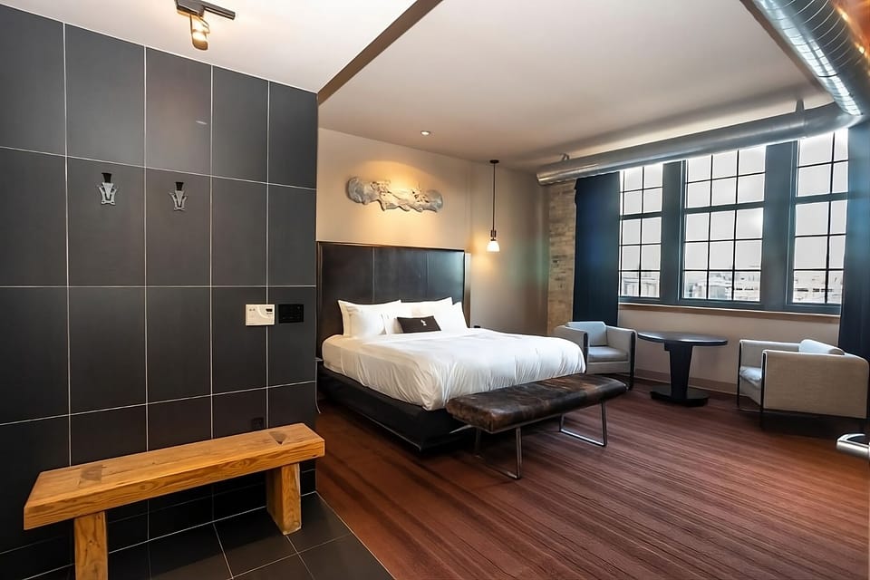 Bedroom. Interior and views may vary based on location and availability.