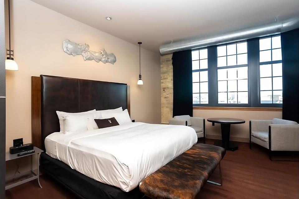 Bedroom. Interior and views may vary based on location and availability.